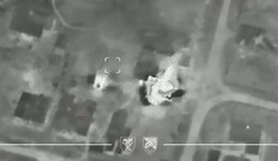 Десантники 25 бригади знищили ворожу САУ в середмісті Мирнограду