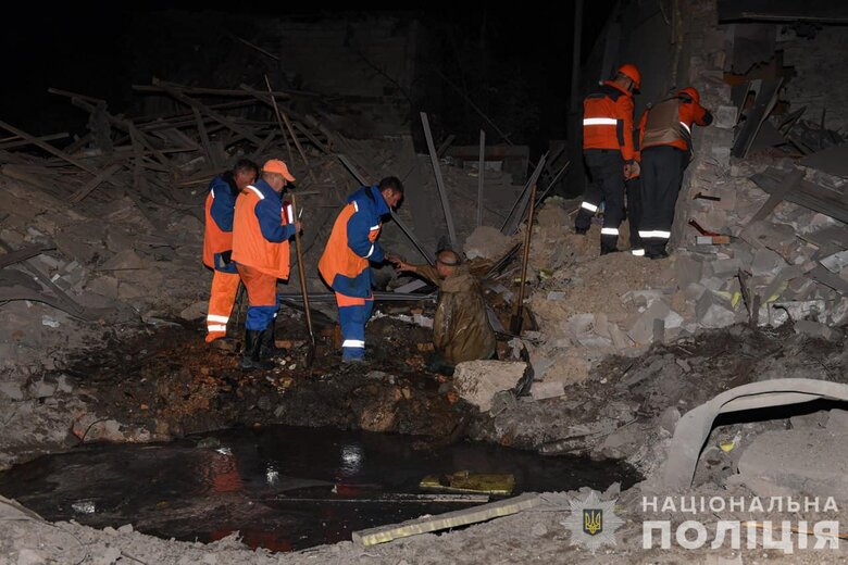 наслідки обстрілу Запоріжжя