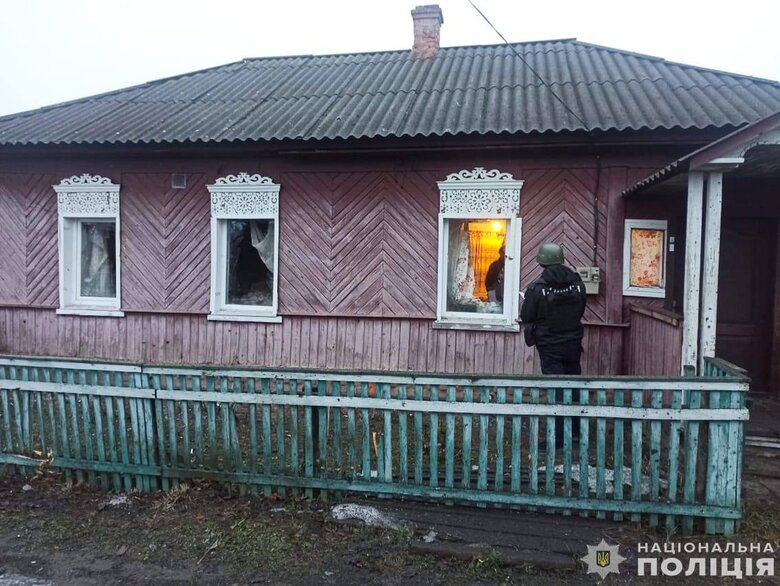 Наслідки обстрілу Чернігівщини в ніч на 31 грудня 2024 року