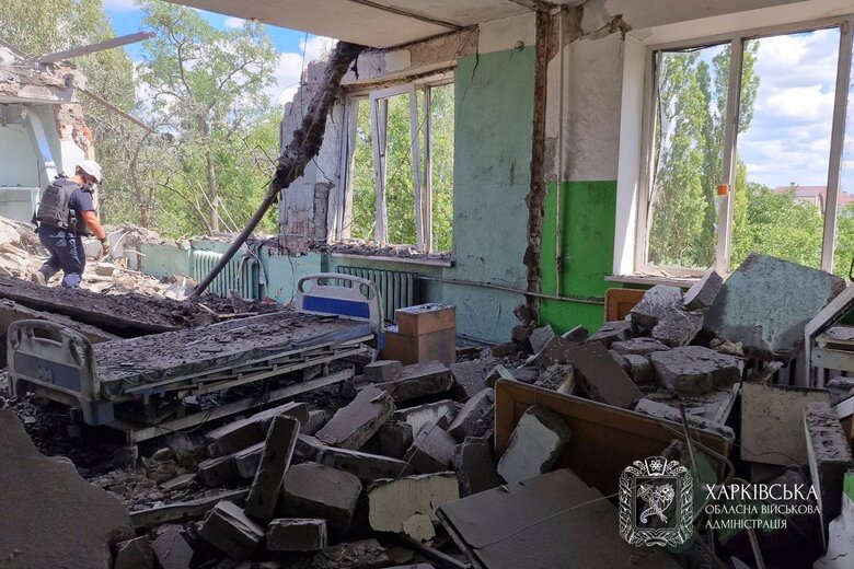 Consequences of the Russian strike on Kharkiv on 25 July
