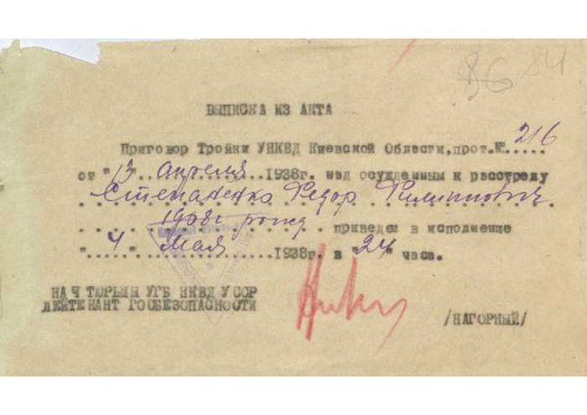 Розстріляли до травневих свят: як архіви через 80 років відкрили родині правду про репресованого директора школи на Київщині 06
