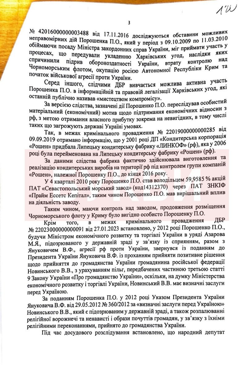 санкції Порошенко
