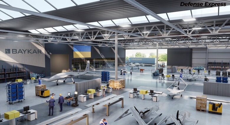 Baykar company showed what plant near Kyiv will look like 01
