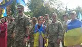 Участники Марша защитников Украины собираются в парке им.Шевченко. ВИДЕО+ФОТОрепортаж