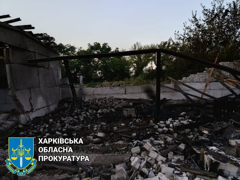 Наслідки нічної атаки безпілотниками на Харківщину 04