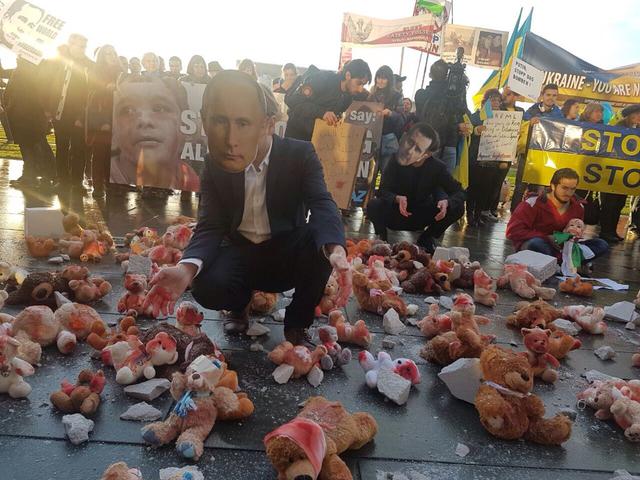 путин протест берлин
