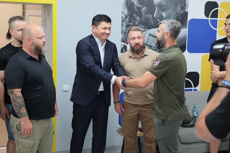 простір для ветеранів у релокованій лікарні