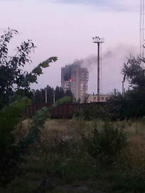 шахтерск обстрелы