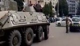 Захват заложников в Луцке: В центр города прибыл БТР. ВИДЕО+ФОТОрепортаж