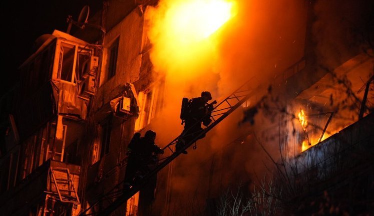 In early morning, Russia attacked Zaporizhzhia with drones: three people injured. PHOTO