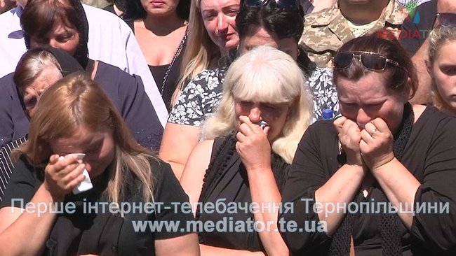 С погибшим воином Альфы Русланом Муляром простились в Тернополе 13