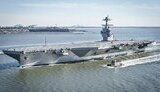 US aircraft carrier