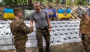 Дві бригади Нацгвардії отримали від столичної громади 1700 дронів, - Кличко