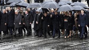 70 світових лідерів відзначили сторіччя закінчення Першої світової війни в Парижі. ФОТОрепортаж