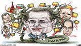 Ретранслятор "русского мира", основное кредо Путина, президентская матрешка . Свежие ФОТОжабы от "Цензор.НЕТ"