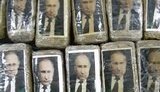 Понад 300 упаковок гашишу із зображенням Путіна виявили на березі моря у Лівії. ФОТОрепортаж