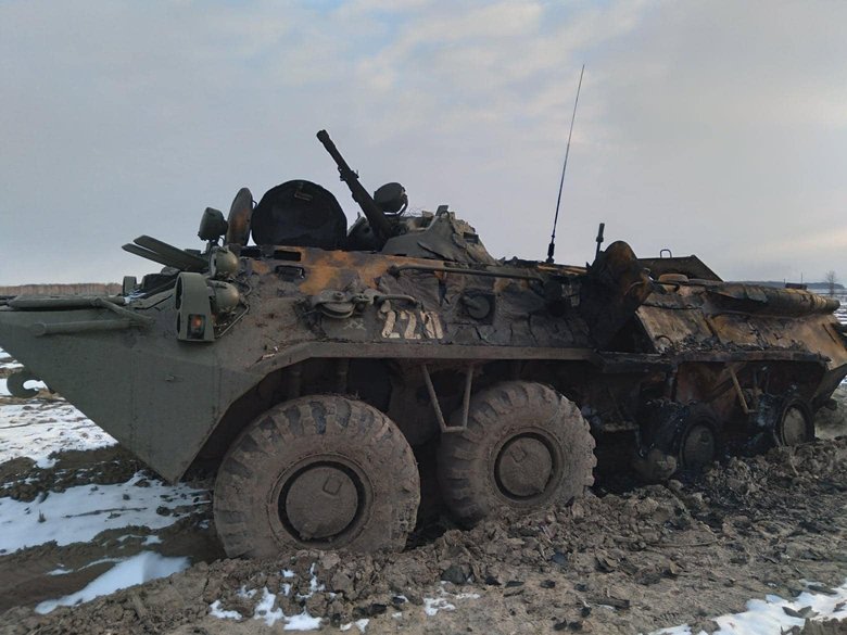На Чернігівщині українські воїни знищили колону постачання окупантів 02