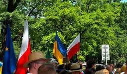В Польше прошли акции в поддержку украинцев и против ненависти