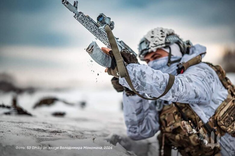Воїн 53-ї бригади імені князя Володимира Мономаха