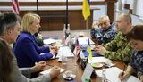 Посол США в Україні Бріджит Брінк в Одесі 14 червня 2024 року