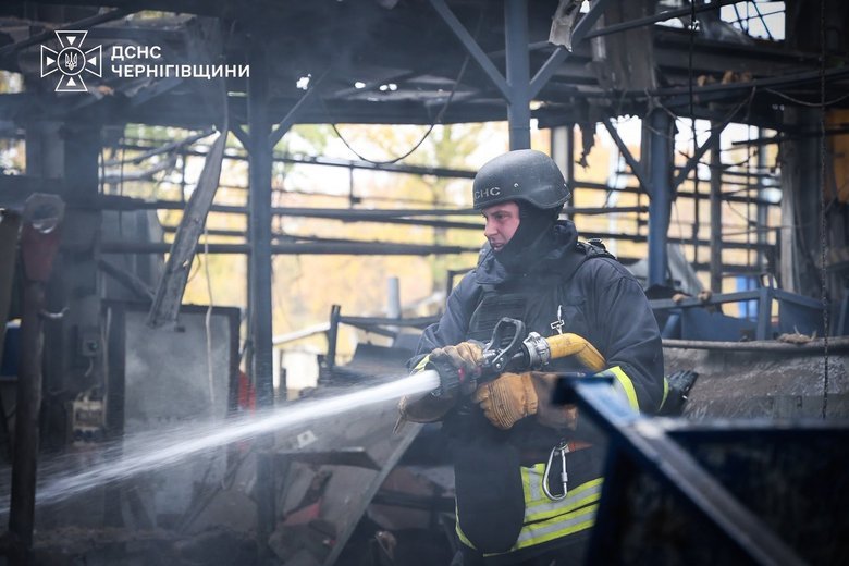 Russian attack on Chernihiv