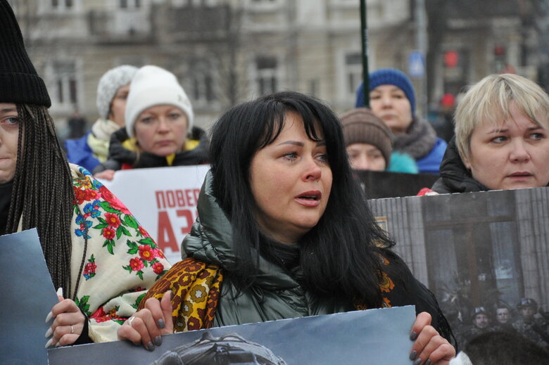 Action AZOV Regiment: Christmas in captivity took place in center of Kyiv 37