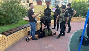 They tried to kill deputy head of tax office Sokur in center of Kyiv, - "Servant of the people" Hetmantsev. PHOTO