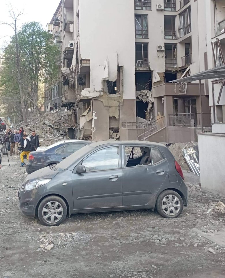 Journalist Vira Gyrych killed as result of Russian missile hitting building in Kyiv 02 Journalist Vira Gyrych killed as result of Russian missile hitting building in Kyiv 02