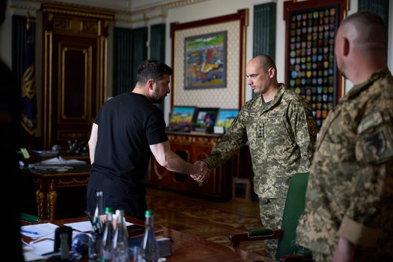 Zelenskyy and the military