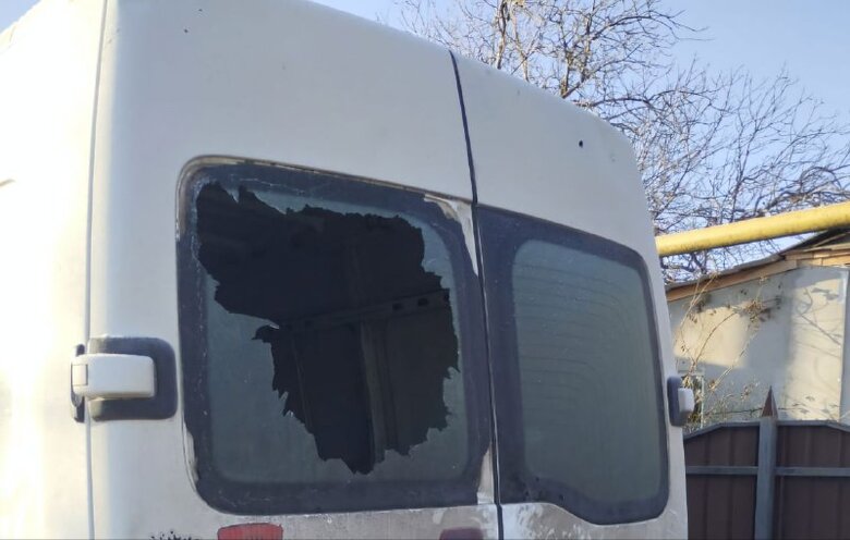  Hostile attacks of Nikopol district
