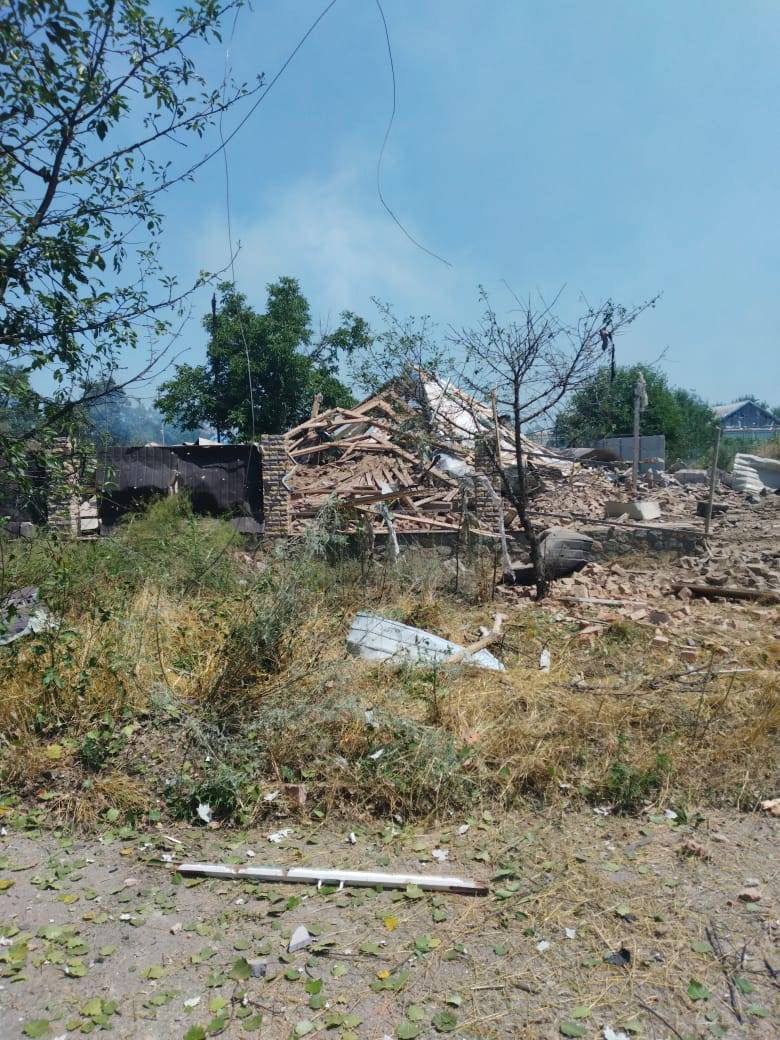 Russians hit Orikhiv with mortars, man was killed 01