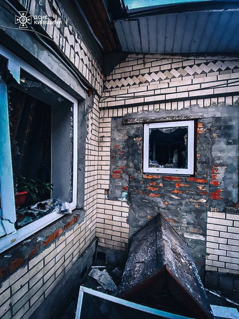 Consequences of the UAV attack on Kyiv region on 20 February 2025