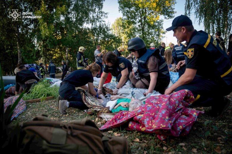 Евакуація з пансіонату в Сумах завершена