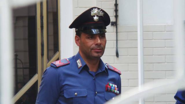 Акция в защиту задержанного украинского военнослужащего Маркива прошла под посольством Италии в Киеве 03
