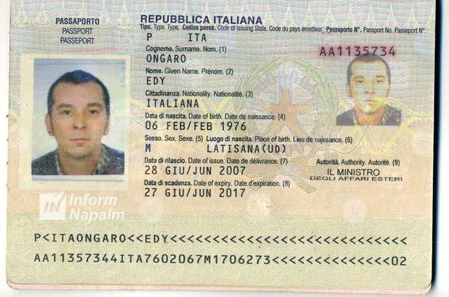 Список італійських найманців і пособників терористів ЛНР - ДНР 09 Список італійських найманців і пособників терористів ЛНР - ДНР 09
