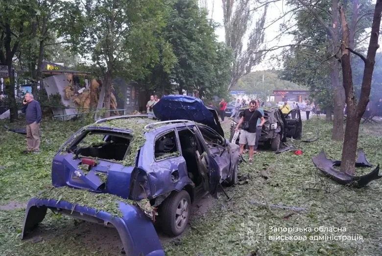Attack on Zaporizhzhia on 4 June