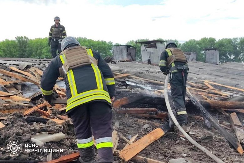 Росіяни атакували підприємство на Чернігівщині