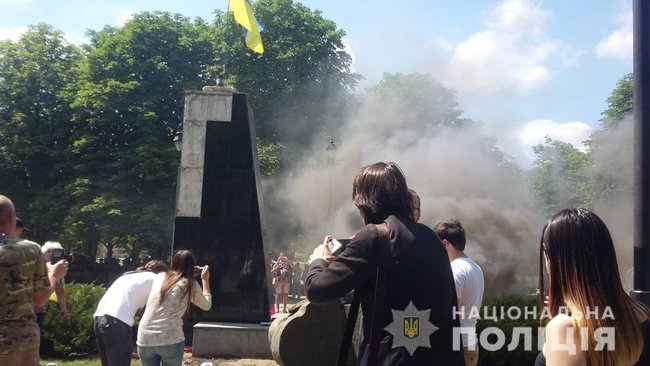 За фактом знесення памятника Жукову в Харкові відкрито два кримінальні провадження, - Нацполіція 02