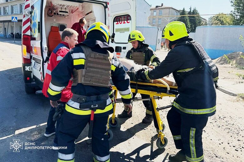 Наслідки обстрілу Павлограда військами РФ 6 вересня