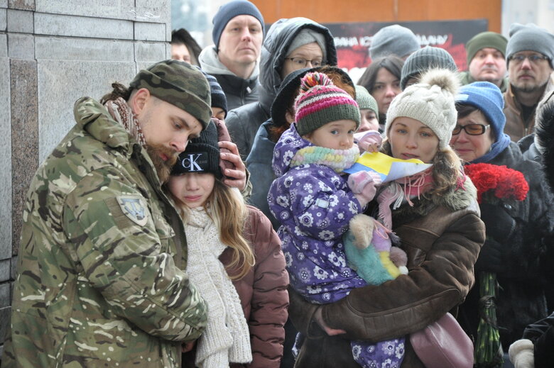 Із загиблим українським воїном Денисом Галушком попрощалися у Києві 37
