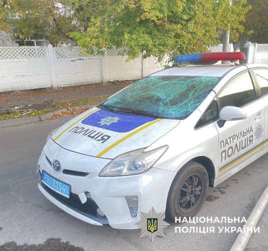 Киев после обстрела