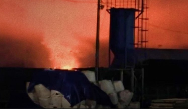 Сили оборони вдарили по нафтовому терміналу "Усть-Луга Ойл": пошкоджено резервуари