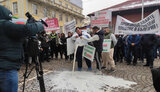 протест,болгарія,фермери