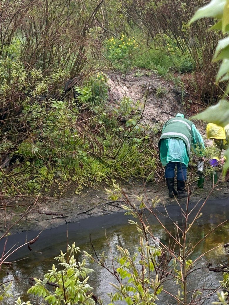 Невідома речовина у водоймах Кременчука