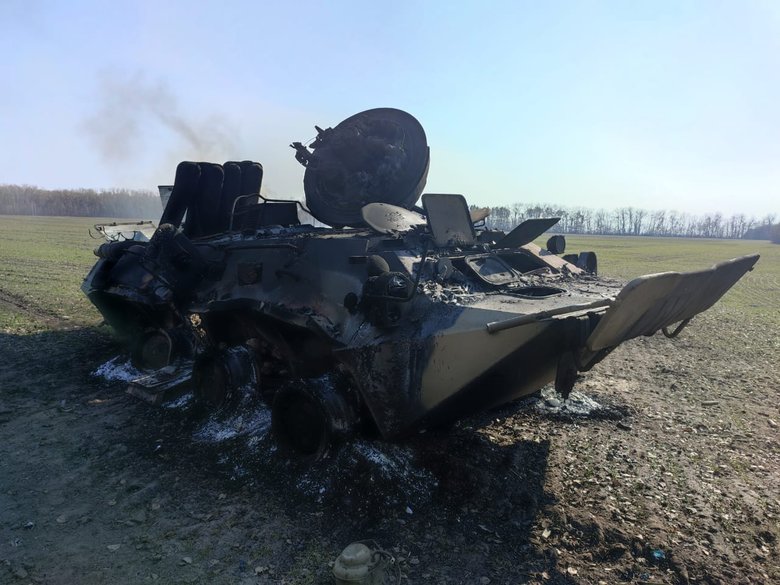 На Северщине уничтожена колонна российских оккупантов, - ОК Північ 06