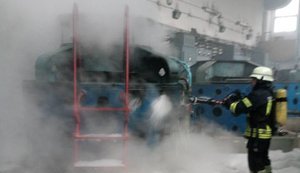На Бортницькій станції аерації в Києві ліквідовано пожежу, - ДСНС. ФОТО