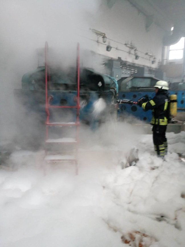 На Бортницькій станції аерації в Києві ліквідовано пожежу, - ДСНС 01