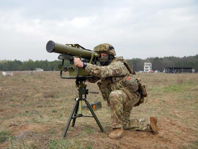 В Украине испытали противотанковый ракетный комплекс Корсар 01