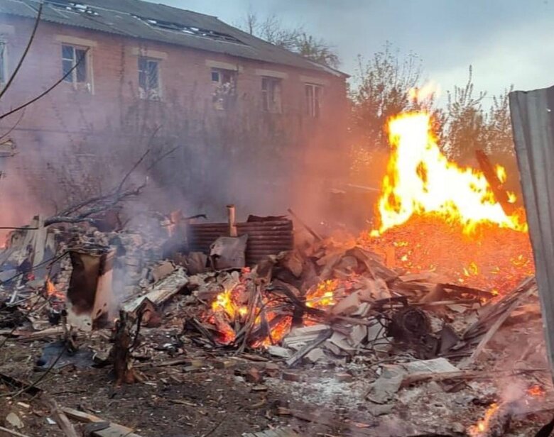 Обстріл Вовчанська