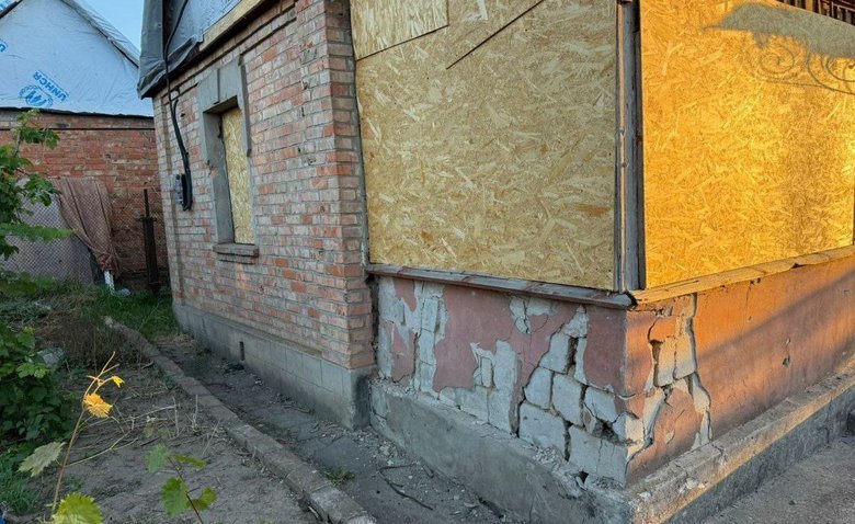 Никопольщина после обстрела